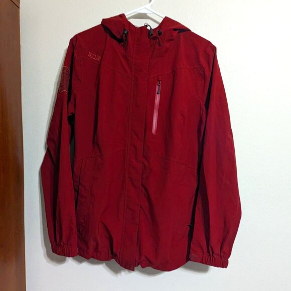 511 Tactical Womens Soft Shell Hooded Full Zip Jacket Size Medium - Picture 1 of 11